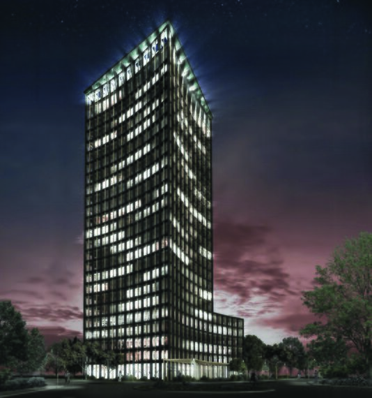 CW 65-EF Fasade - Апартмански комплекс Ceres Tower налази се у Basel, Switzerland