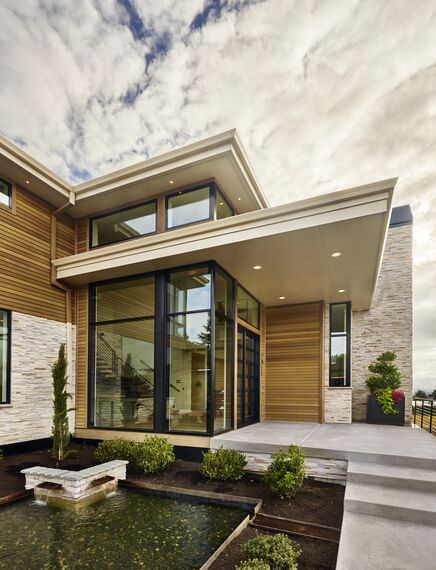 ConceptSystem 68 Prozori и ConceptWall 50 Fasade - House Joie de Vivre (Street of Dreams) налази се у Portland, United States of America