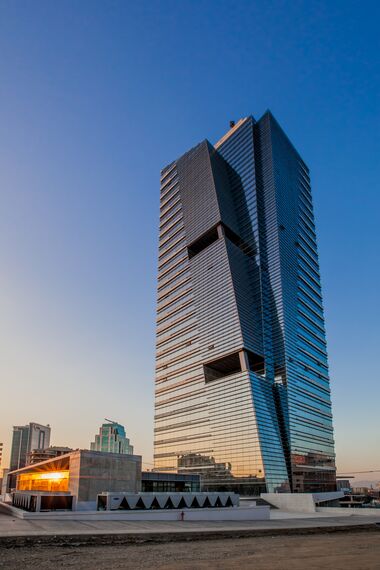 CW 50-SC Fasade - Business center Paragon Tower налази се у Ankara, Turkey