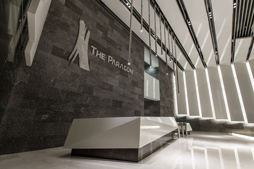 CW 50-SC Fasade - Business center Paragon Tower налази се у Ankara, Turkey