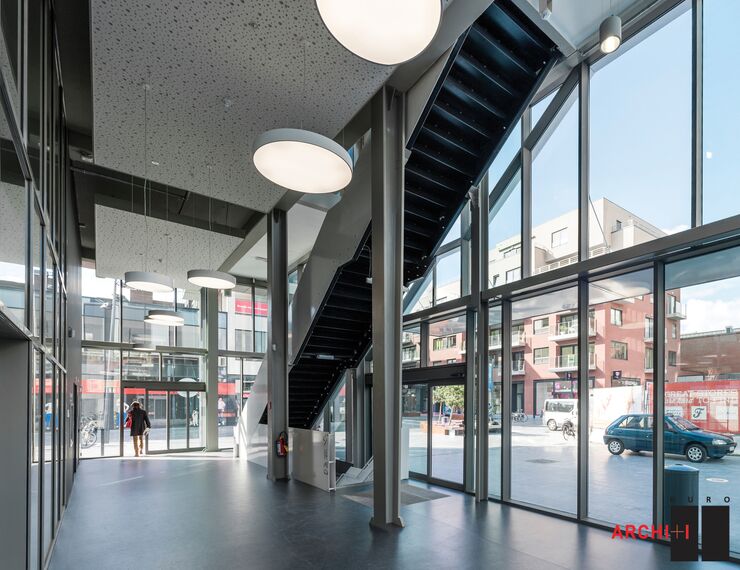 ConceptWall 50 Fasade и CS 86-HI (c) Отказани системи - Knowledge Centre ARhus налази се у Roeselare, Belgium