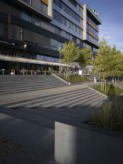 CS 86-HI (c) Отказани системи и ConceptWall 50 Fasade - Západní město - City West - Office Building налази се у Prague, Czech Republic