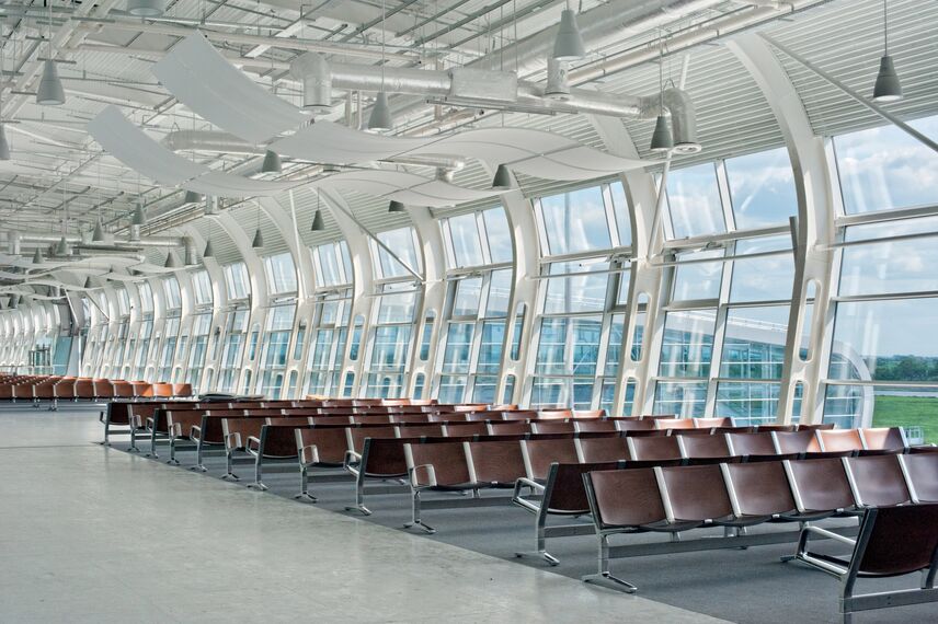 ConceptWall 50 Fasade - International airport Lviv Danylo Halytskyi налази се у Lviv, Ukraine