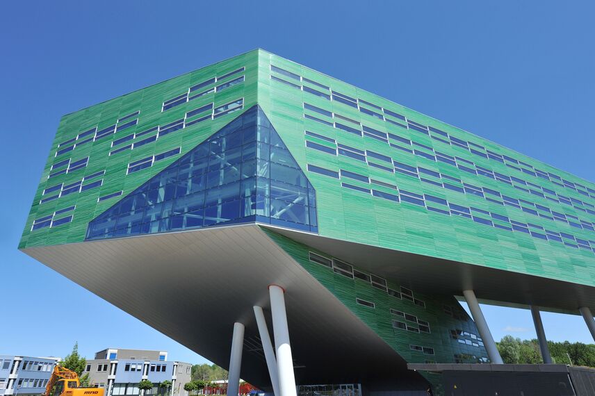 ConceptWall 50 Fasade, EcoSystem 50 Prozori и EcoSystem 50 Vrata - College/University Centre for Life Sciences налази се у Groningen, The Netherlands