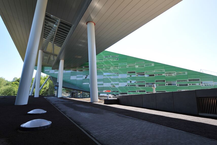 ConceptWall 50 Fasade, EcoSystem 50 Prozori и EcoSystem 50 Vrata - College/University Centre for Life Sciences налази се у Groningen, The Netherlands