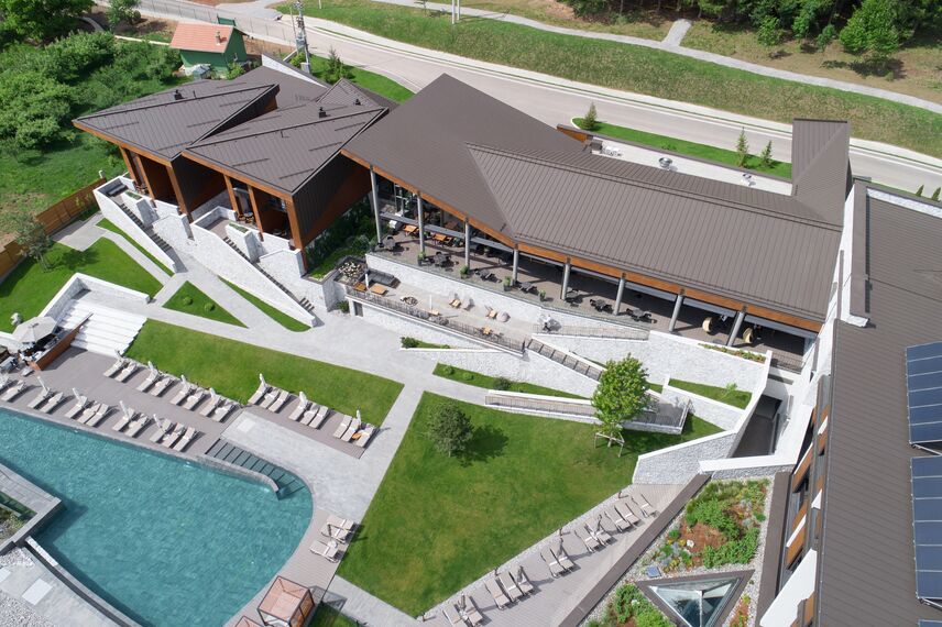 ConceptSystem 77 Prozori, ConceptSystem 77 Vrata и ConceptWall 50 Fasade - Hotel Ramonda налази се у Rtanj, Serbia