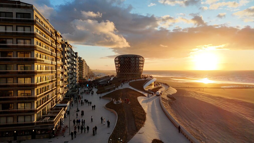ConceptWall 50 Fasade, MasterLine 8 Prozori, MasterLine 8 Vrata и MasterPatio Klizni sistemi - SILT Middelkerke налази се у Middelkerke, Belgium