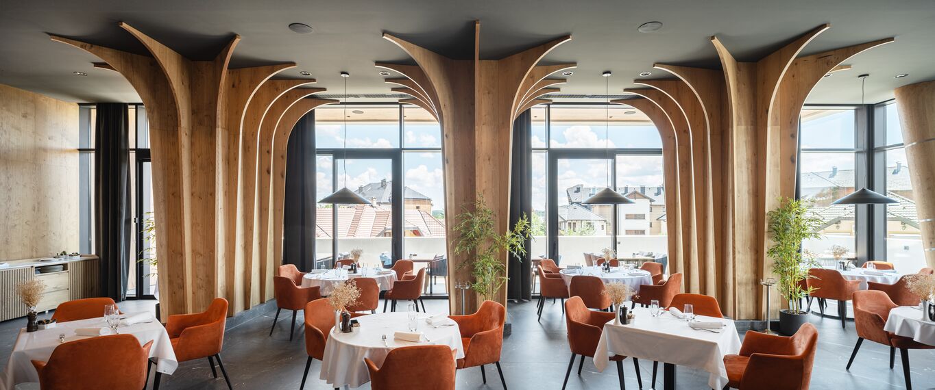 ConceptWall 50 Fasade, ConceptSystem 77 Prozori и ConceptSystem 77 Vrata - Hotel Bor налази се у Zlatibor, Serbia