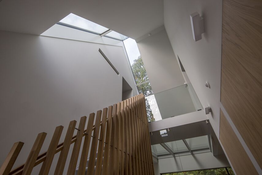 CS 86-HI (c) Отказани системи, ConceptWall 50 Fasade и HiFinity Klizni sistemi - Forest villa Voorschoten налази се у Voorschoten, The Netherlands