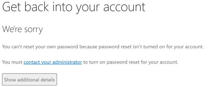 Kontakt admin stranica
