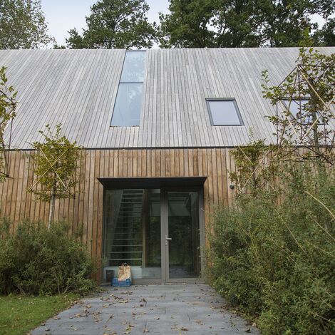 CS 86-HI (c) Отказани системи, ConceptWall 50 Fasade и HiFinity Klizni sistemi - Villa Forest villa Voorschoten налази се у Voorschoten, The Netherlands