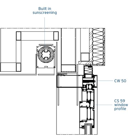 ConceptWall 50 Fasade - Bank Yapi Kredi Bank Academy налази се у Istanbul, Turkey