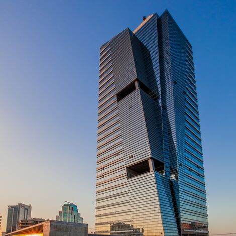 CW 50-SC Fasade - Business center Paragon Tower налази се у Ankara, Turkey