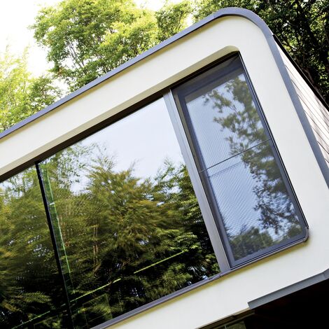 ConceptSystem 77 Prozori, ConceptSystem 77 Vrata, ConceptWall 50 Fasade, CS 86-HI (c) Отказани системи и CP 50 Klizni sistemi - Van Acker Sissau villa налази се у Loppem, Belgium