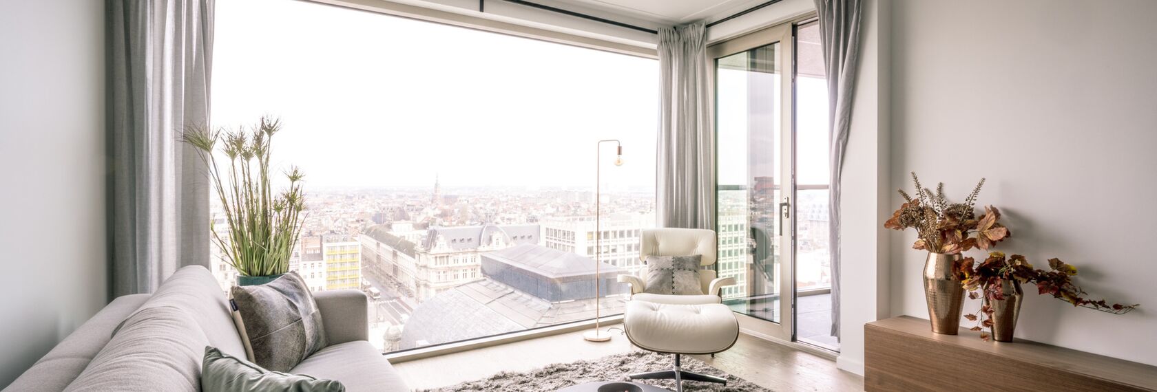 ConceptWall 60 Fasade и MasterLine 8 Prozori - Antwerp Tower налази се у Antwerp, Belgium