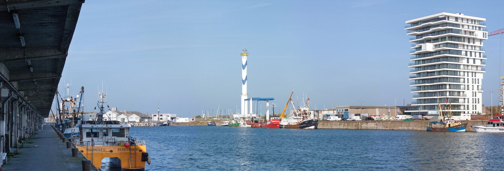 ConceptSystem 77 Prozori и ConceptWall 50 Fasade - Baelskaai 12 (Oosteroever) налази се у Oostende, Belgium