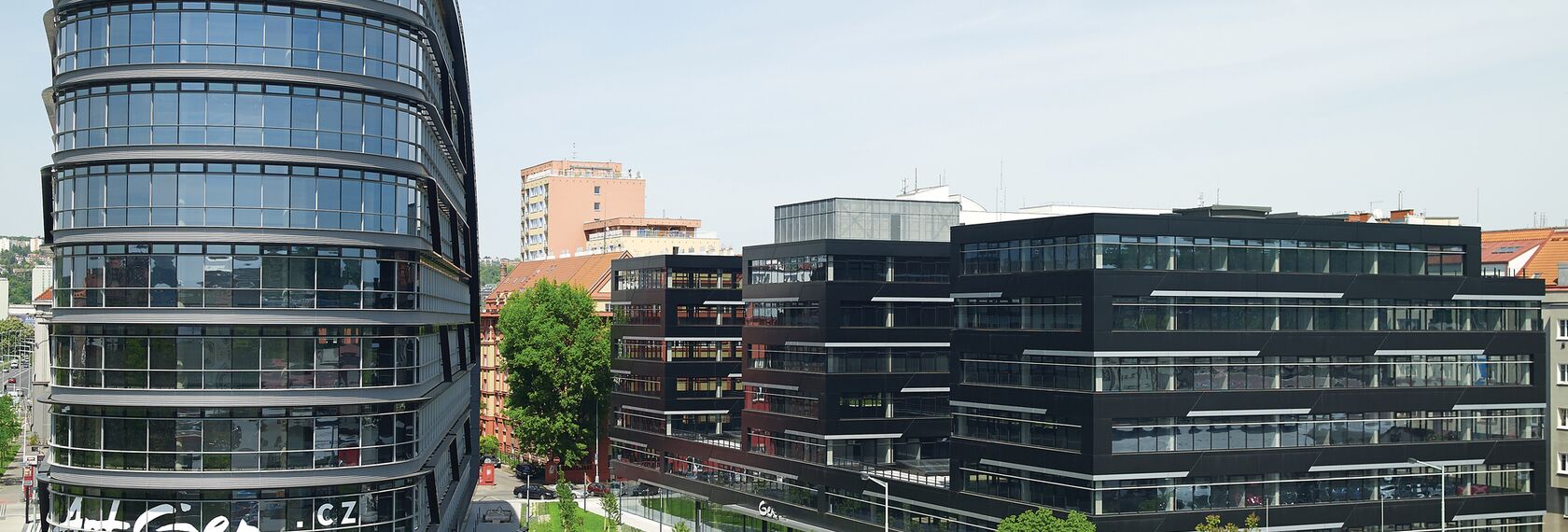 CS 86-HI (c) Отказани системи и ConceptWall 50 Fasade - Office building ArtGen налази се у Prague, Czech Republic