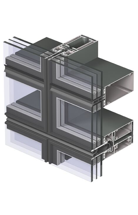 3D model of ElementFaçade 7 sample.