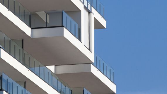 ConceptSystem 77 Prozori и ConceptWall 50 Fasade - Baelskaai 12 (Oosteroever) налази се у Oostende, Belgium