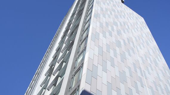 ConceptWall 50 Fasade, ConceptSystem 68 Prozori, Vision 50 Vrata и ConceptWall 60 Fasade - Student Accomodation налази се у Manchester, United Kingdom